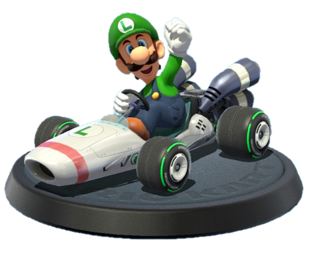 Luigi Mario Kart 8 Deluxe By Rubychu96 On Deviantart