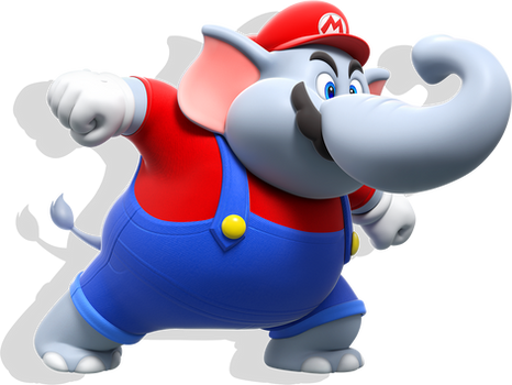 Elefant Mario - Super Mario Bros. Wonder