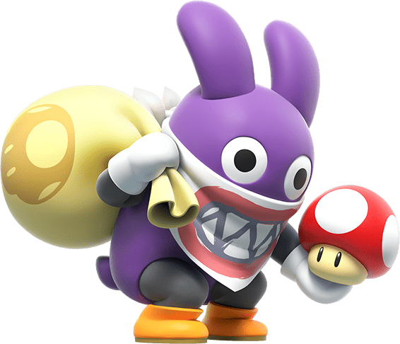 Nabbit - Super Mario Bros. Wonder by Rubychu96 on DeviantArt