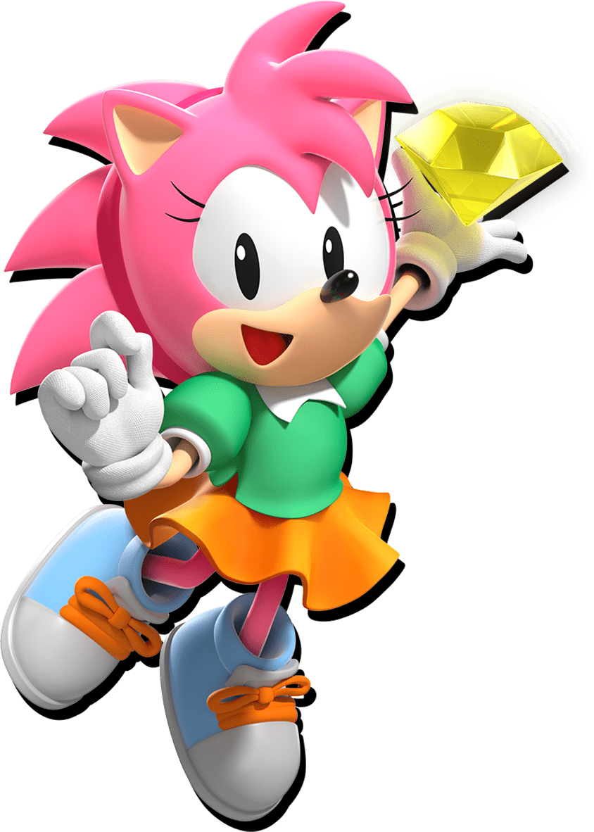 Download Amy Rose Amy Rose Sonic Heroes - Amy Rose Hey Sonic PNG Image with  No Background 