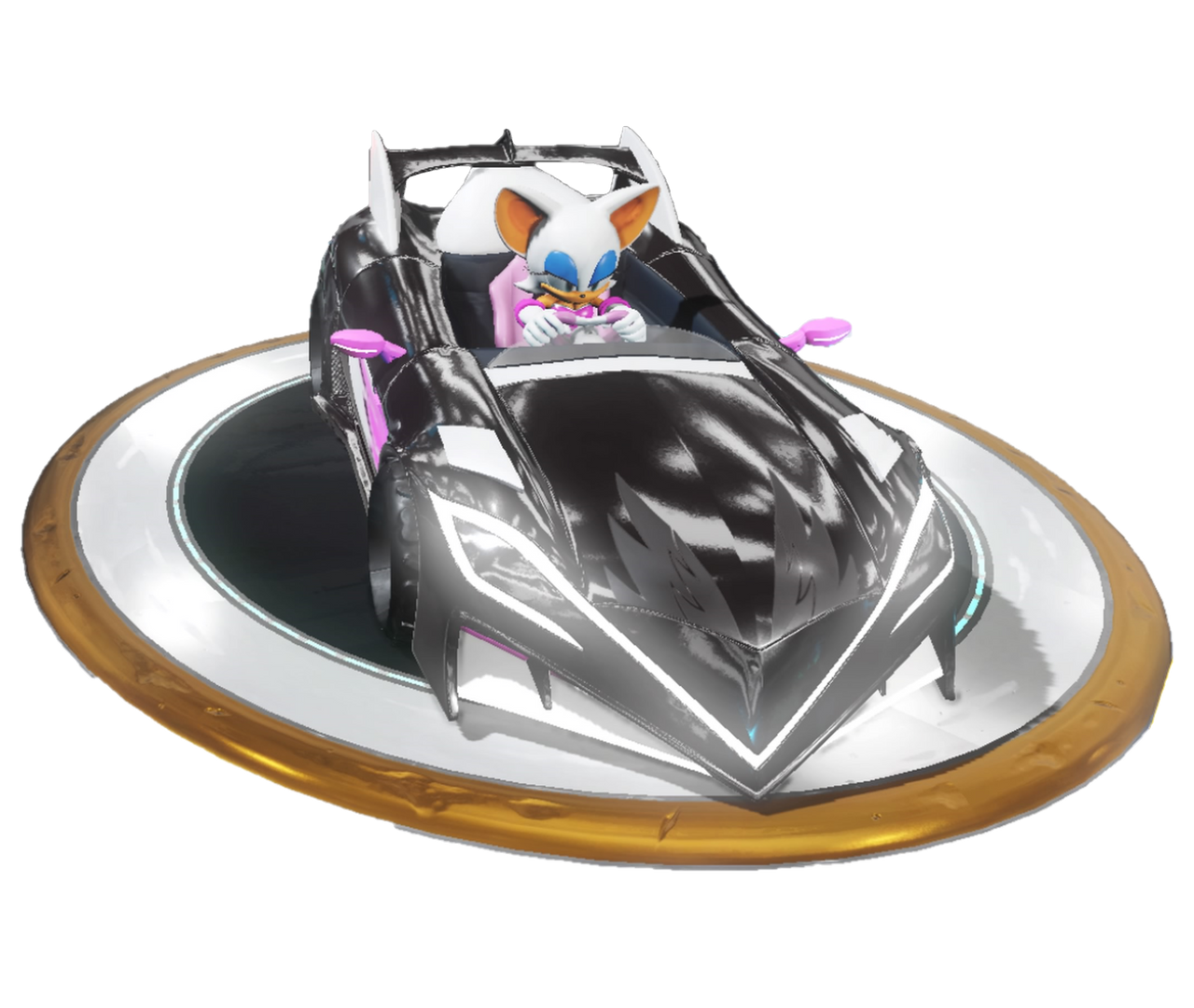 Rouges Car Sonic Rouge - Team Sonic Racing by Rubychu96 on DeviantArt