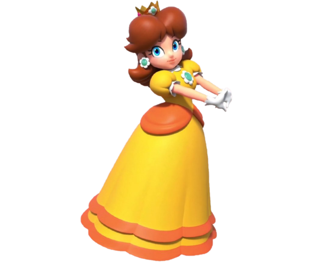 Princess Daisy (Render) - Mario Party 8 (Updated) by Rubychu96 on ...