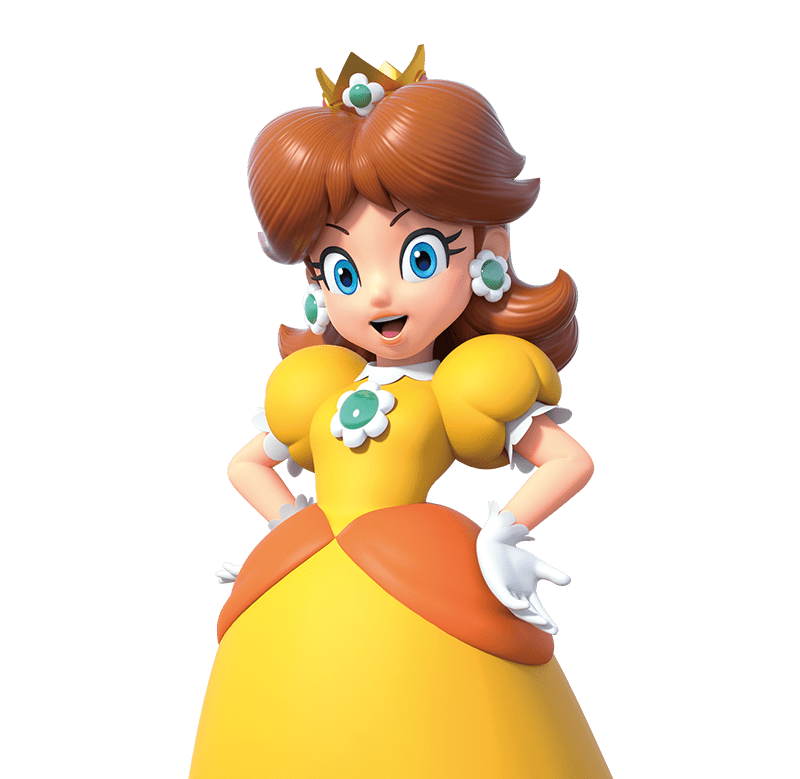 Princess Daisy Instruments Princess Daisy (Render) - New Render by Rubychu96 on DeviantArt
