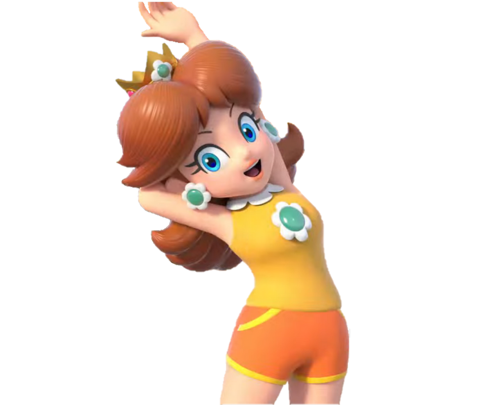 Daisy Renders Princess Daisy (Olympic Games Render Updated) by Rubychu96 on DeviantArt