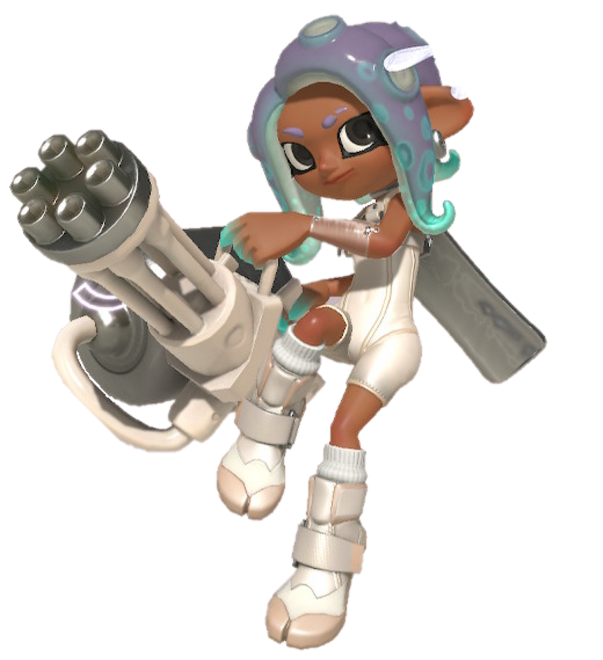 Agent 8 (Order Splatling Replica) - Splatoon 3 by Rubychu96 on DeviantArt