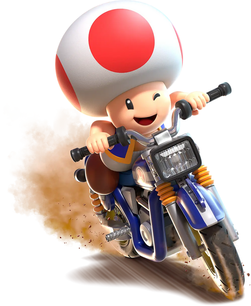 Toad - Mario Kart World by Rubychu96 on DeviantArt