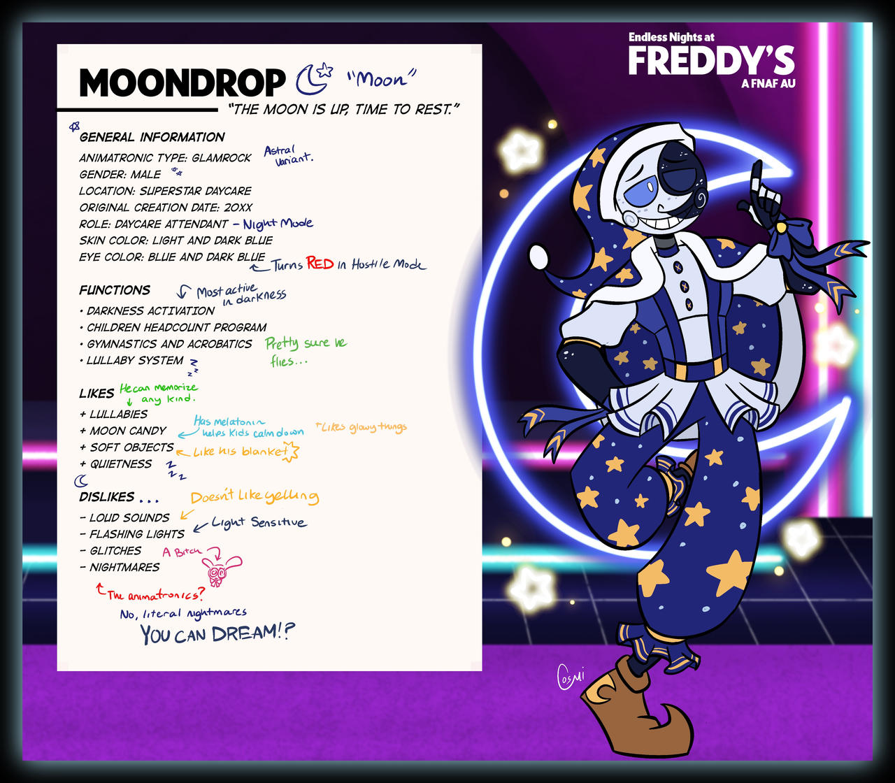 Moondrop by CosmiisChillin on DeviantArt