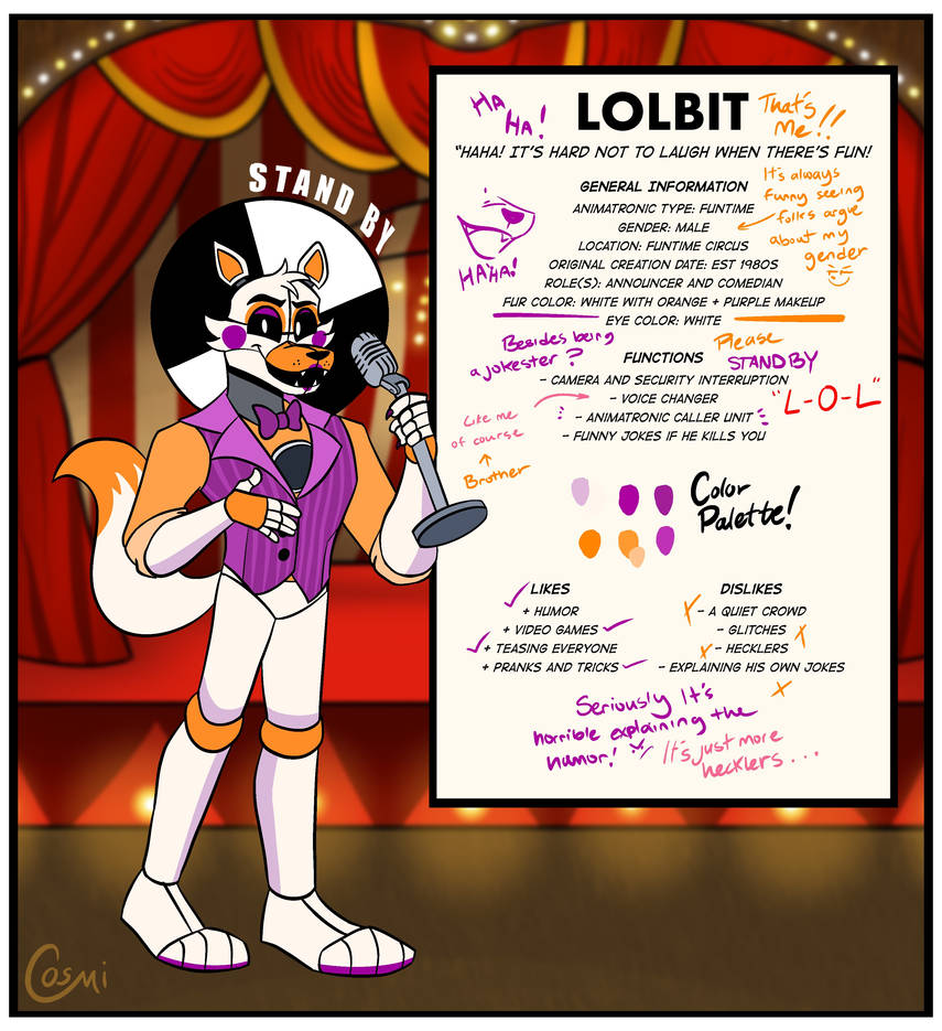 Some Lolbit Fanart Referencing a Simpsons Gag (Model by