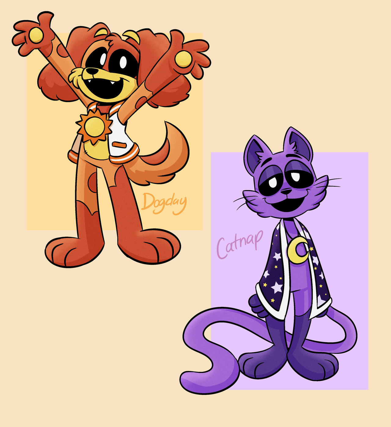 Dogday And Catnap By CosmiisChillin On DeviantArt dogday-and-catnap-by-cosmiischillin-on-deviantart