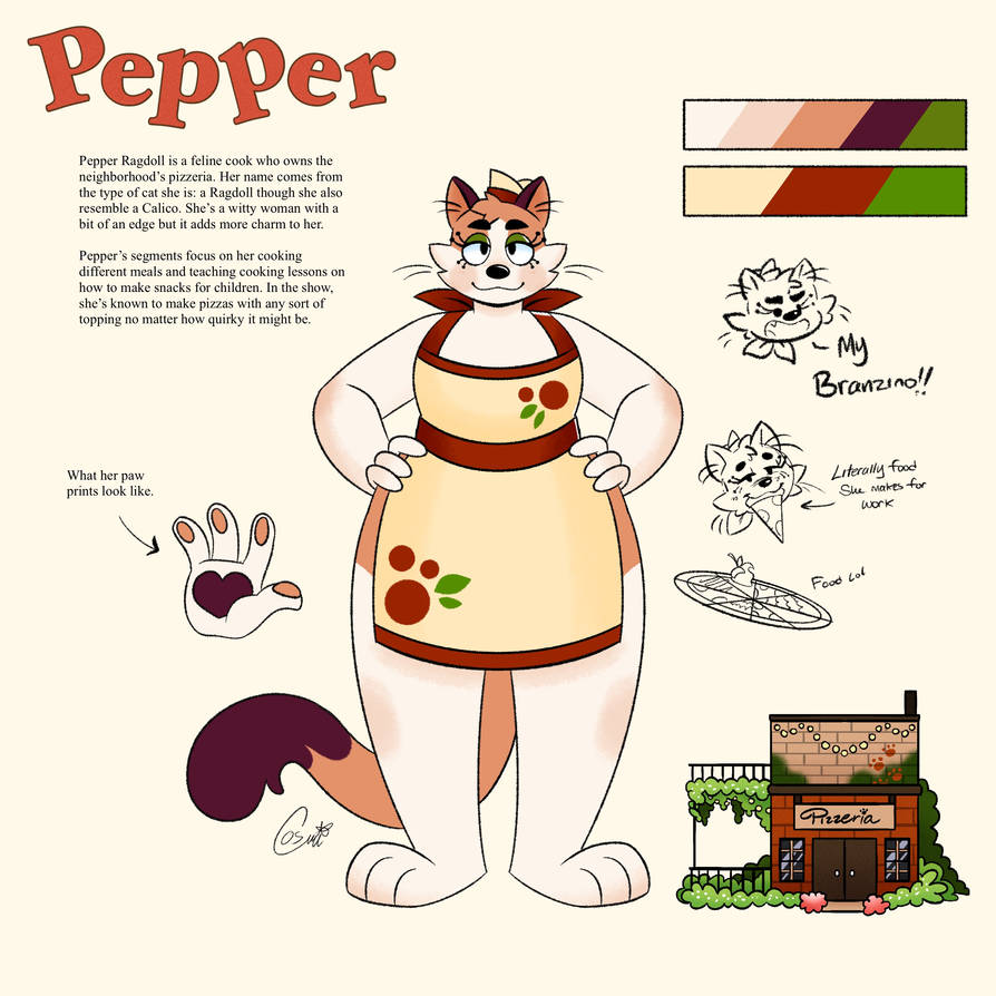 Pepper Ragdoll (Welcome Home OC) by CosmiisChillin on DeviantArt
