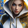 WOMAN IN HOODIE PORTRAIT - 1162