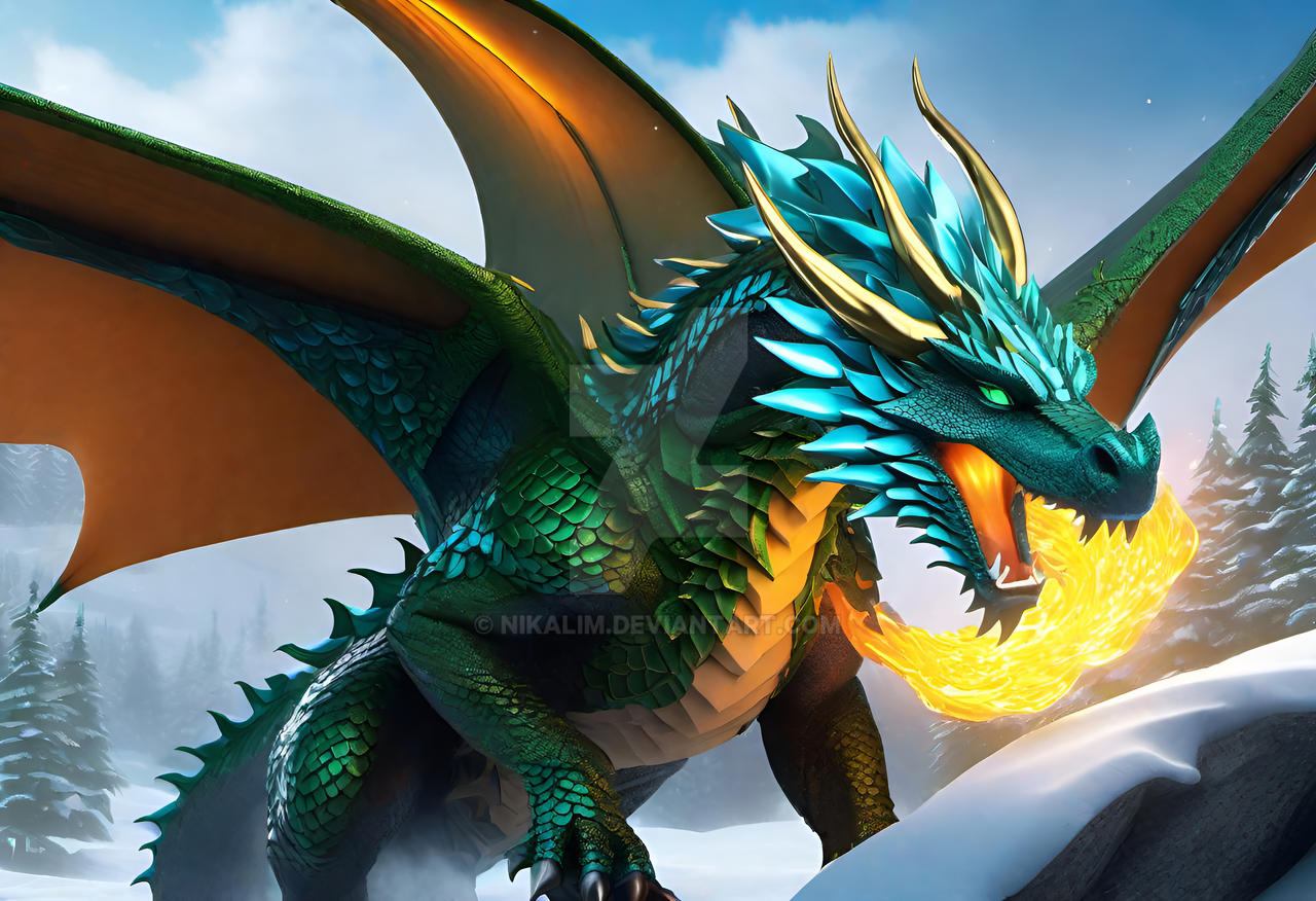 Winter Forest Dragon - Img 3070 by NikaLim on DeviantArt