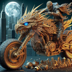Dragon Biker 1028 AI