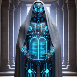 High Tech Robot 30 AI
