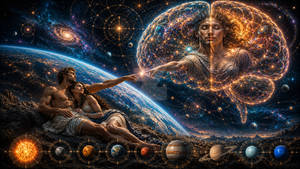 The Creation of Adam - Alternative