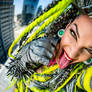 Rooftop Woman Fashion Portrait 14