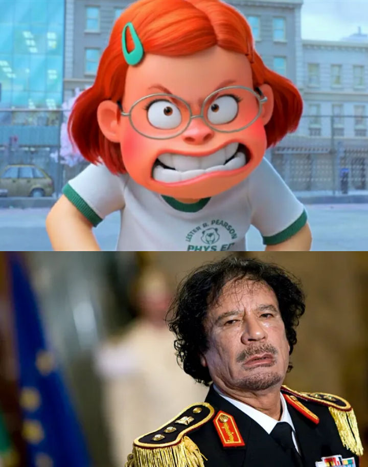 Meilin Lee Gets Angry At Muammar Gaddafi by AwesomeBryan on DeviantArt