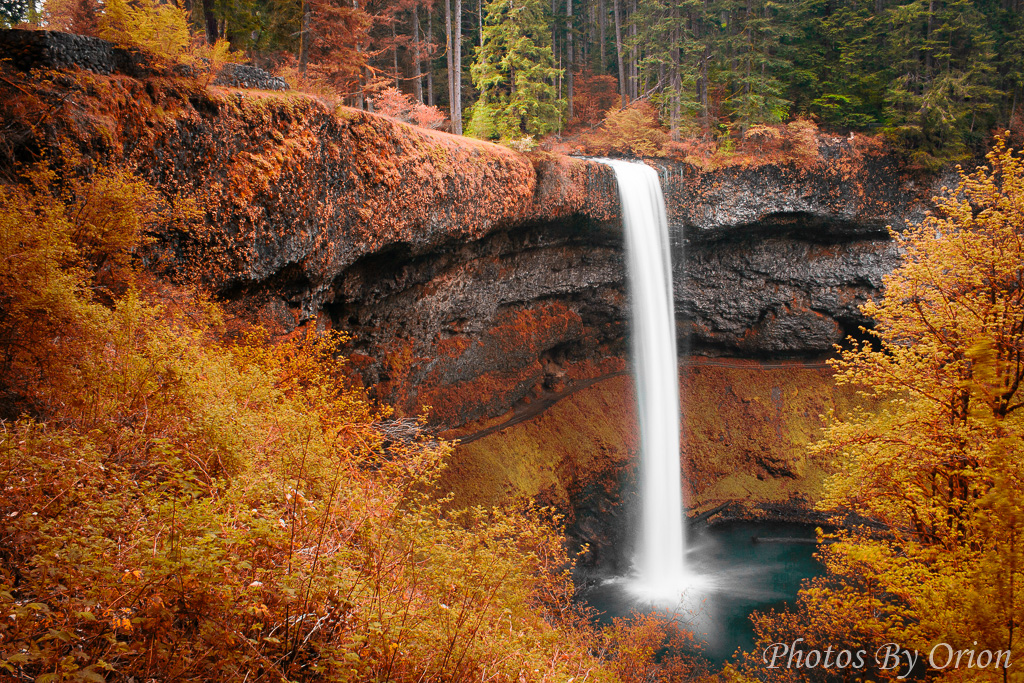 South Silver Falls in Fall