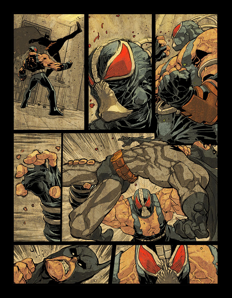 Batman vs Bane pg3