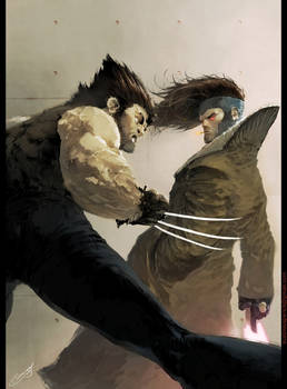 Wolverine and Gambit