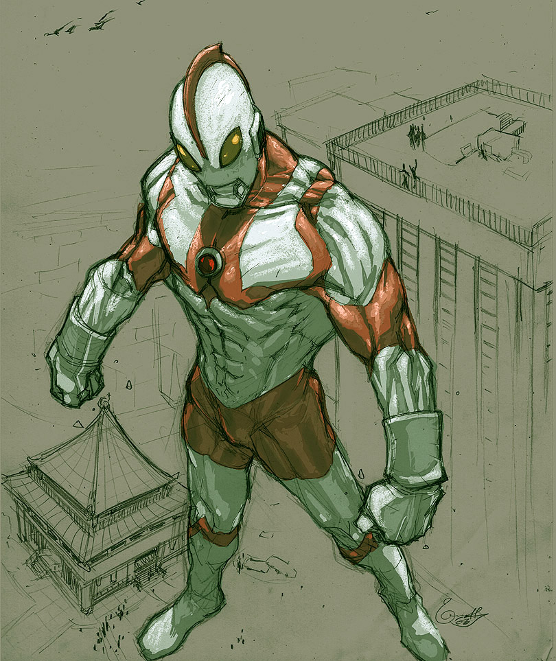 Ultraman sketch