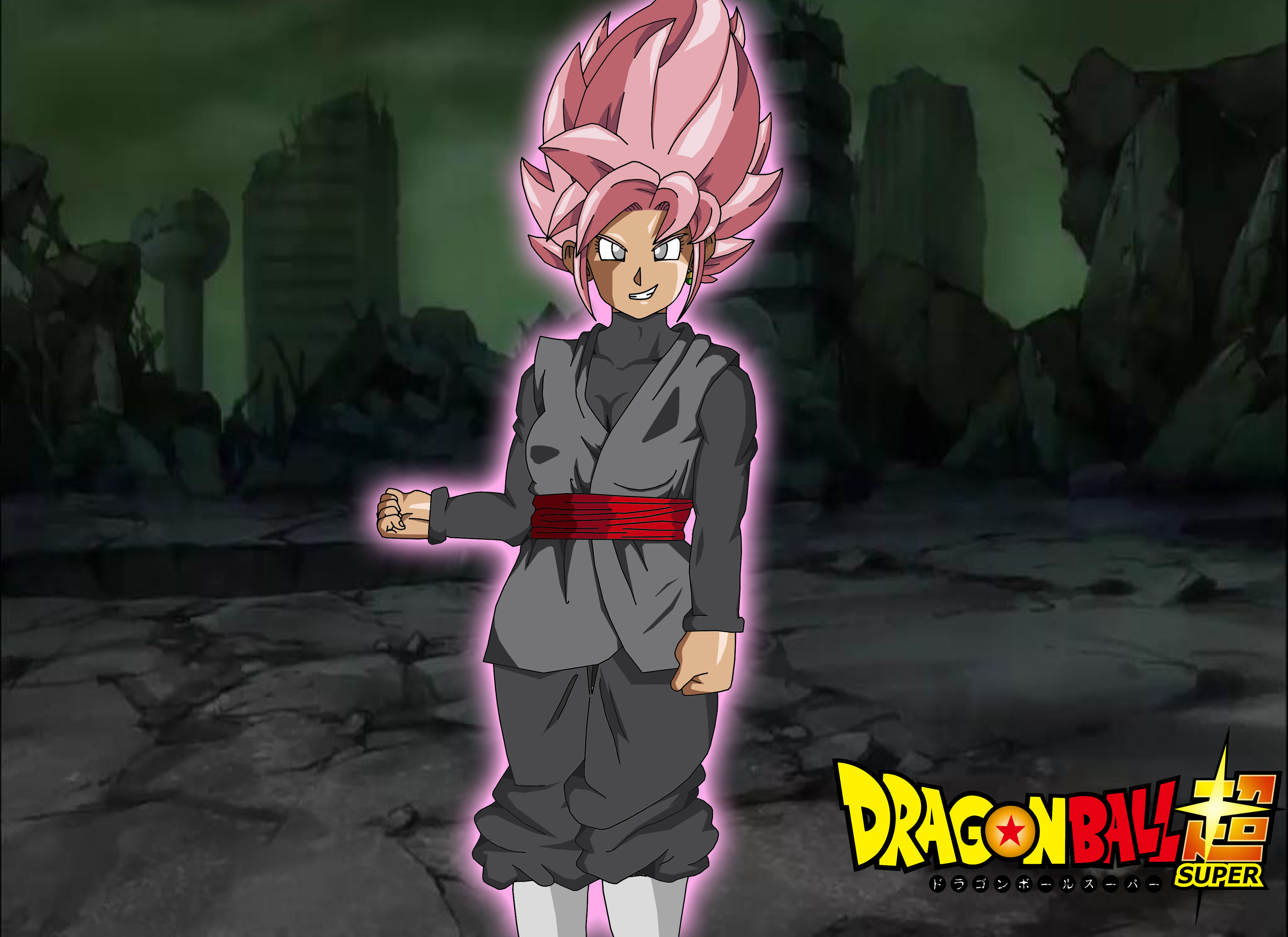 Female Black Goku SSJ Rose