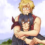 Noctis and Prompto