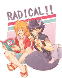 Radical 80s boys