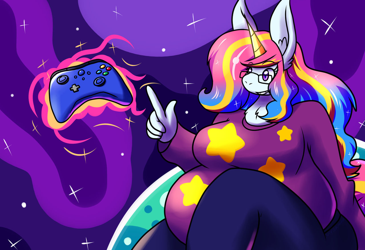 large_gaming_space_horse_by_inika_xeathi