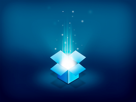 Glowing Dropbox