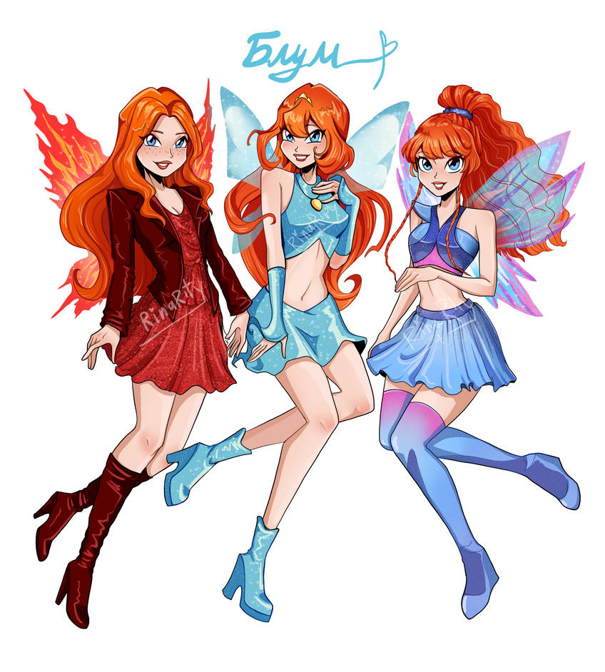 Bloomable Characters Bloom by rin3RITY on DeviantArt