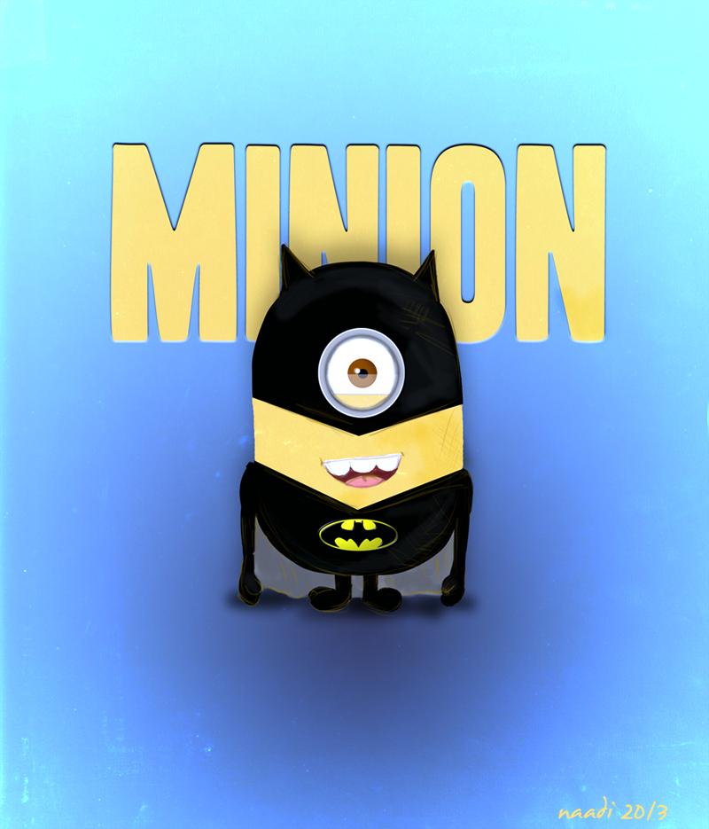 Bat Mini Con BatMinion by Adinampj on DeviantArt