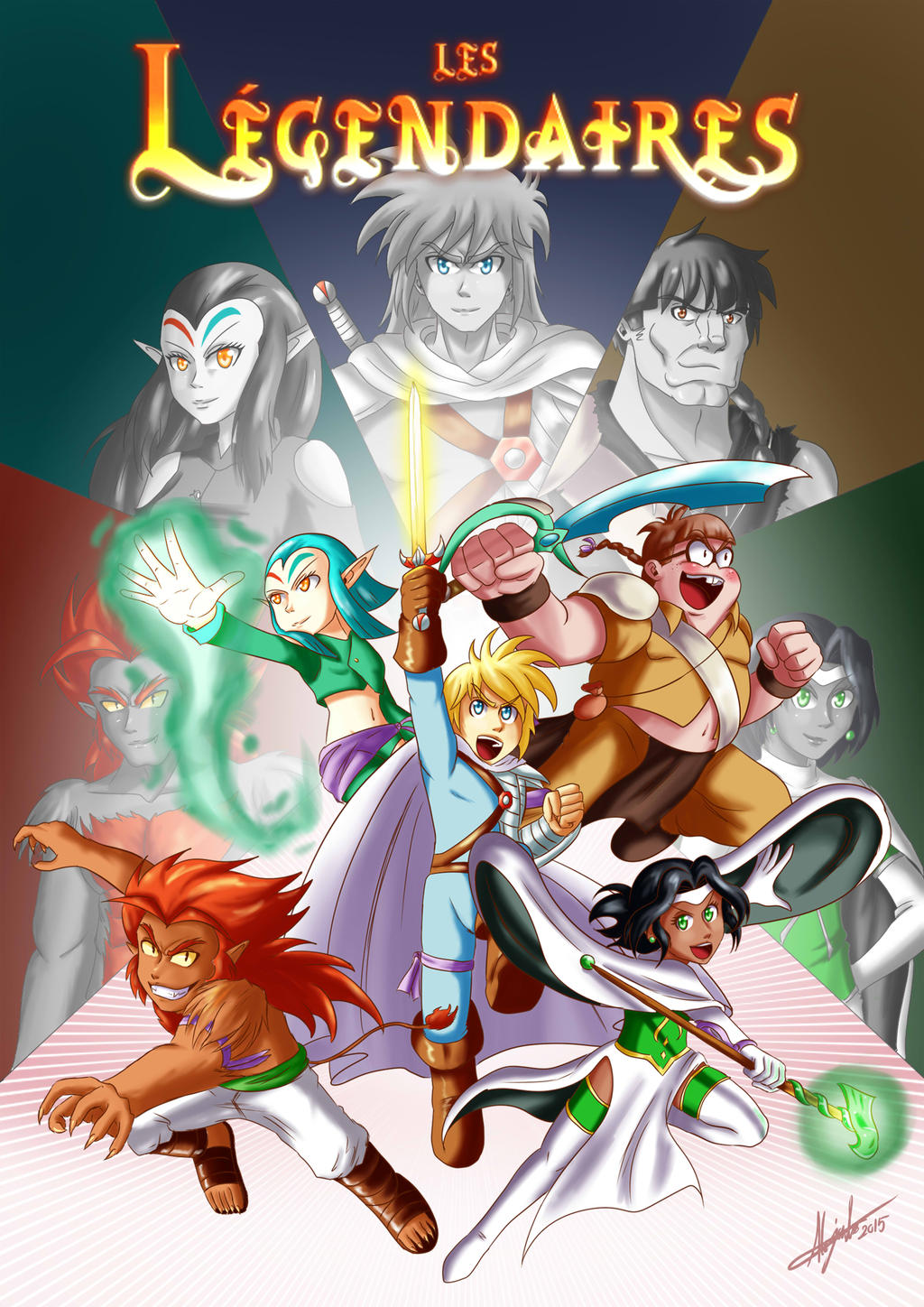 Les Legendaires By Conde milenario On DeviantArt les-legendaires-by-conde-milenario-on-deviantart