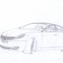 ND- Mercedes Benz CLS outline