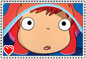 Ponyo stamp