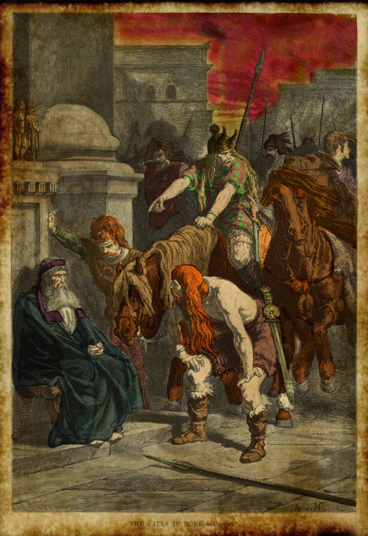 The Gauls in Rome by Jaganshye on DeviantArt