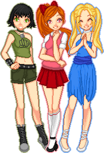 Powerpuff Girls Teens