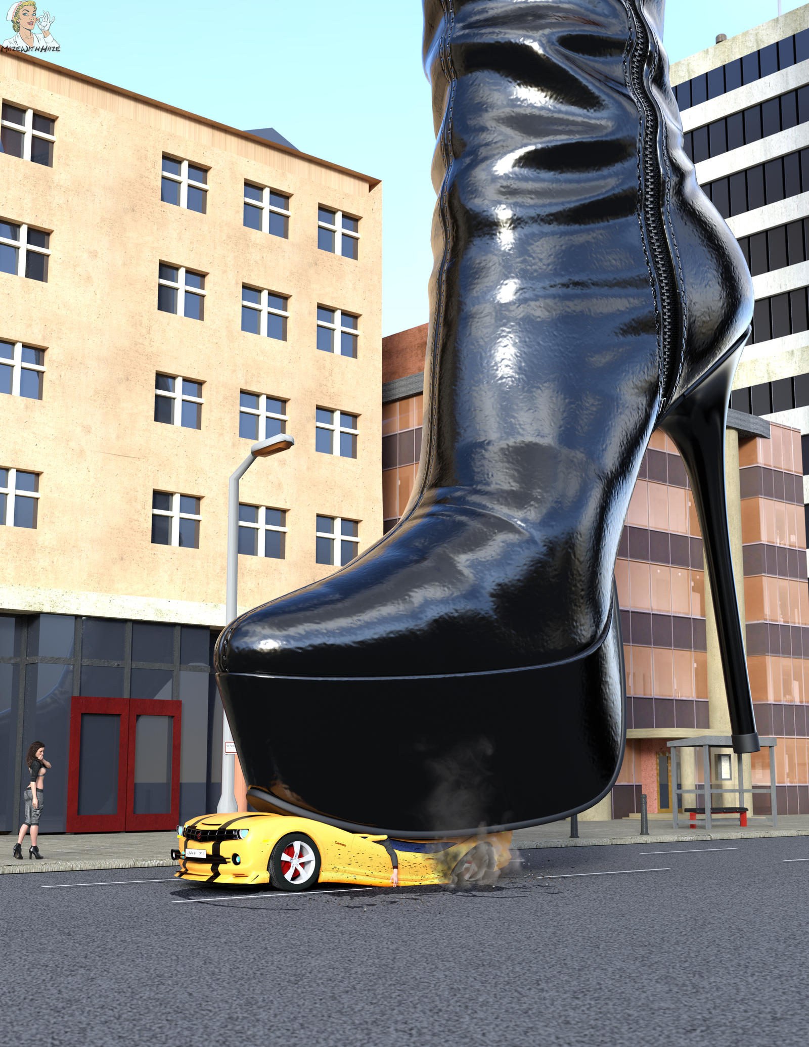 Car Crush By MazeWithHaze On DeviantArt car-crush-by-mazewithhaze-on-deviantart