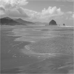 Cannon Beach II by Val-Faustino