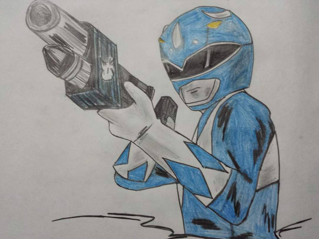 Blue Ranger Traceable BLUE RANGER by ChArLeS9090 on DeviantArt