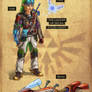 Future Legend of Zelda (Link, Epona, and Fairy)