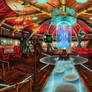 Steampunk TARDIS Interior Console Room