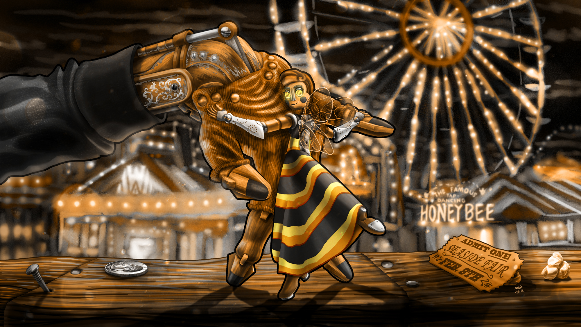 Honeybee (Sepia)