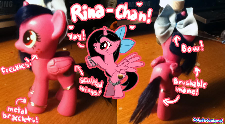 Rina-Chan Custom Pony!