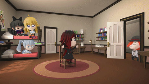 RWBY Chibi GIFs - It Burns!