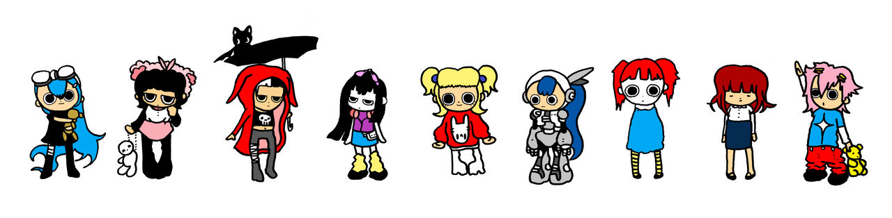 chibi character samples by gurogerigegege on DeviantArt