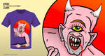 Cyclop T-Shirt purple by nikolass by nikolass83gianni