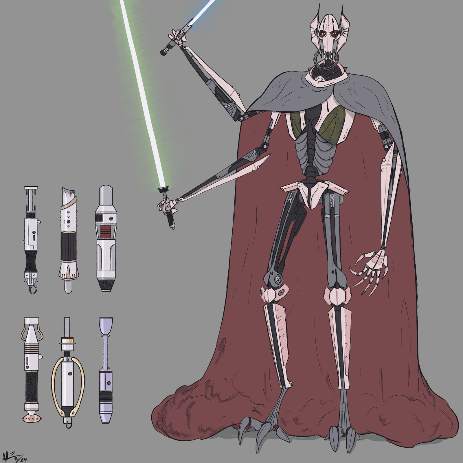 General Grievous by Jankeycheese on DeviantArt