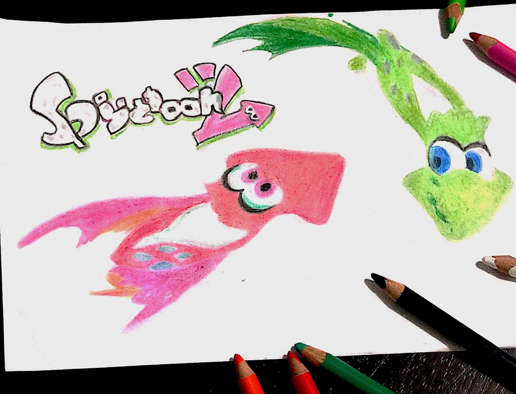 Splatoon Rivals Squid rivals from Splatoon 2 by Calaclam on DeviantArt