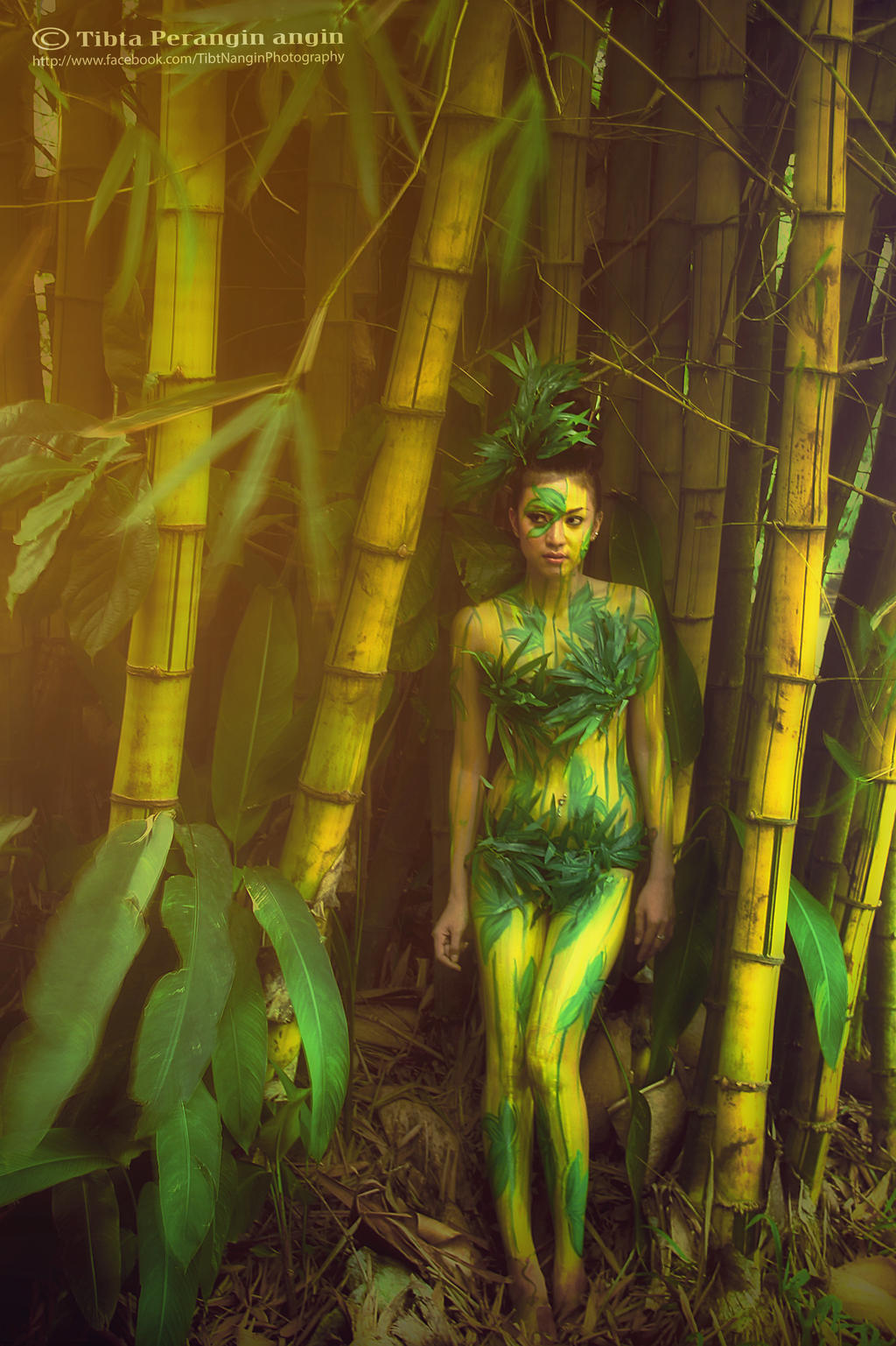 yellow bamboo girl